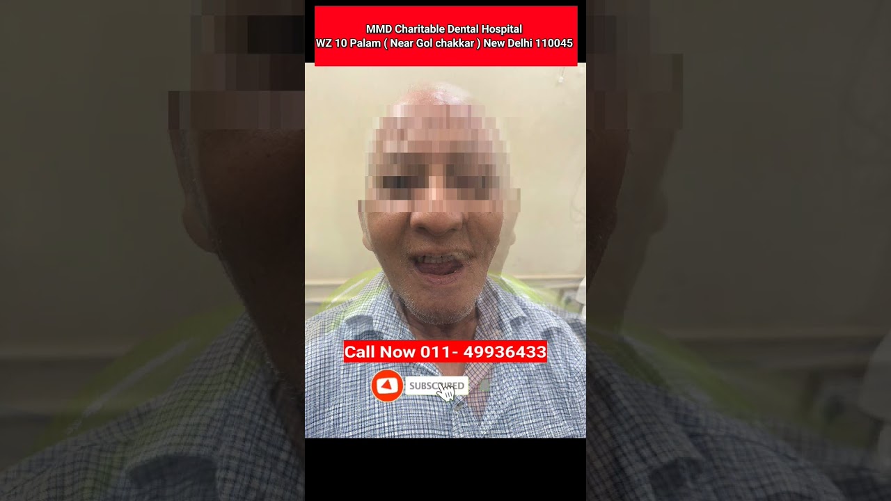 Denture ✅ Done MMD DENTAL HOSPITAL More Details description 