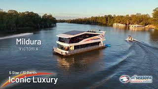 Iconic Luxury Houseboat   All Seasons Houseboats Mildura