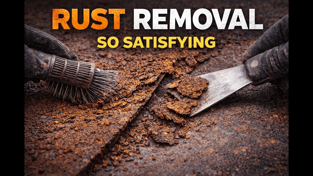 Extreme Rust Examples Extreme Rust Removal ASMR | So Satisfying #asmrsounds #satisfying # ...