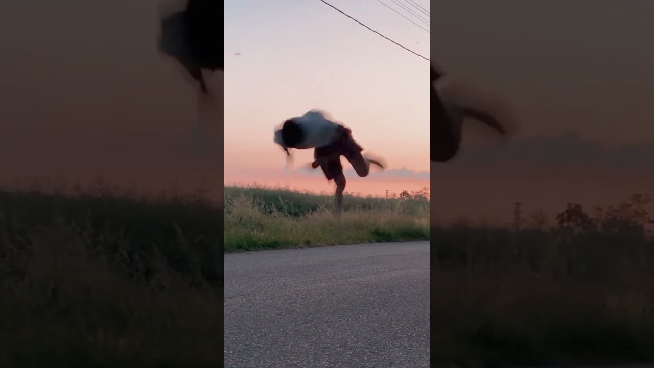 Cork semi combo on concrete 🤯 