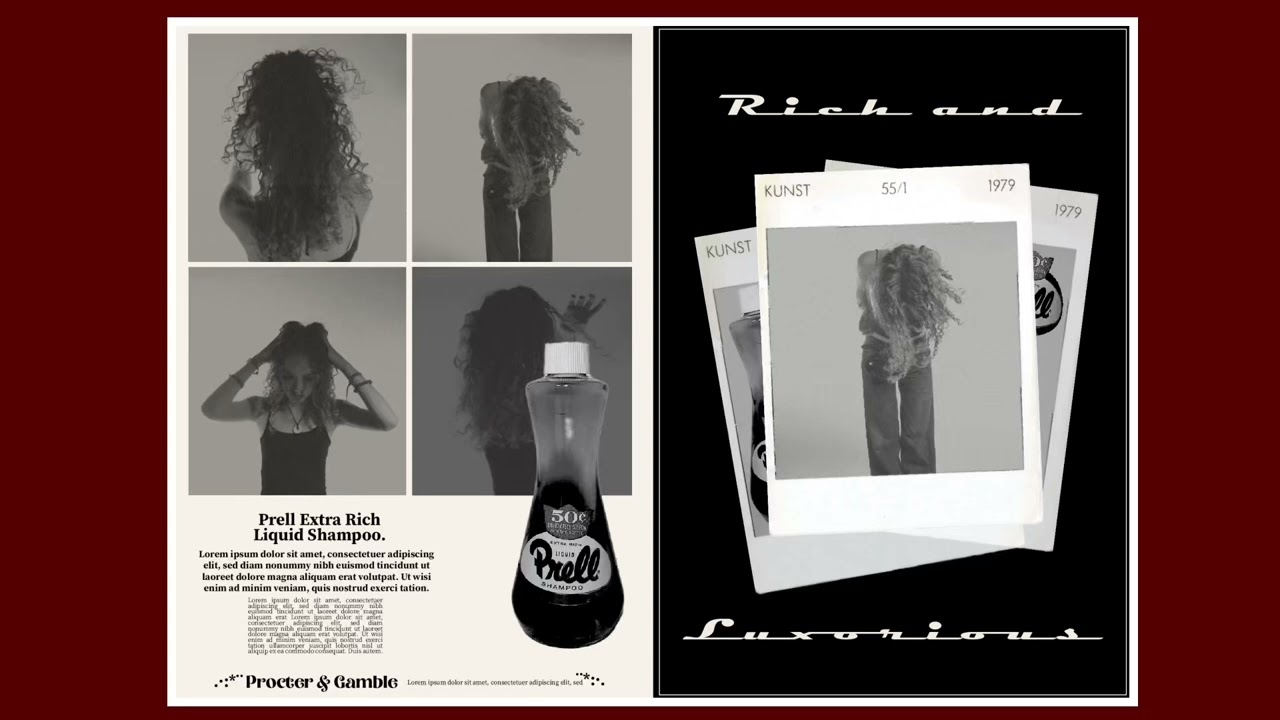 50s prell shampoo advert