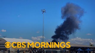 2 Navy jets crash in midair during air show in Idaho