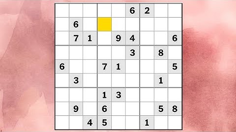 New York Times Hard Sudoku Solution, 6 February 2022