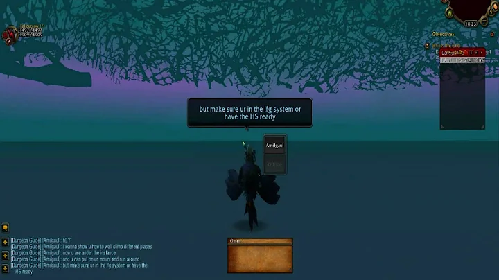 How to wall climb in wow