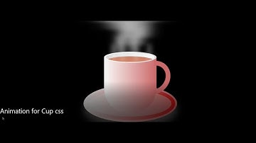 Animatoin hot cup tea  using html and css.css animatoin effect....