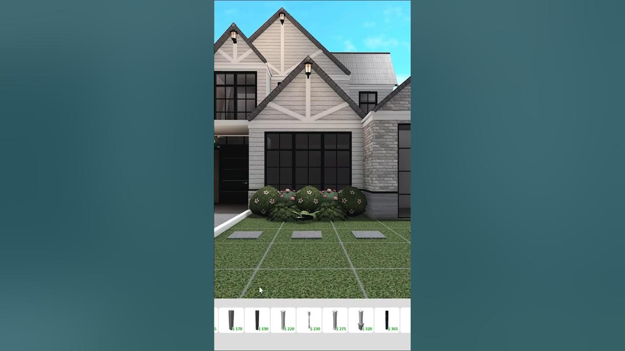 🤔should you place pillars in bloxburg house builds? bloxburg roblox 