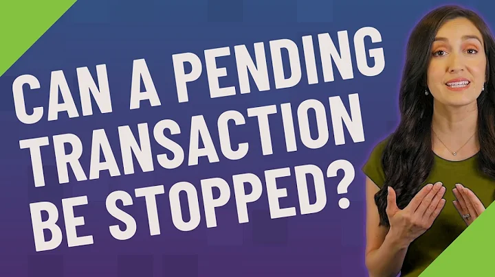 Can a pending payment be stopped? (2025)