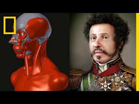 Brazil's First Emperor Face Reconstructed By an Artist | National Geographic Instructional Video Brazil's First Emperor Face Reconstructed By an Artist | National Geographic Instructional Video