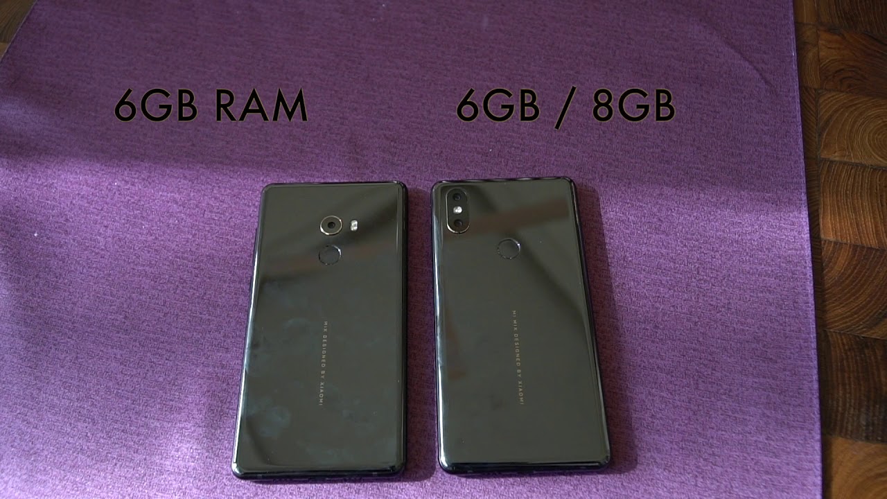 Xiaomi Mi MIX 2S and Xiaomi MI Mix 2 - Comparison