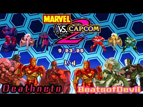 MvC2 Deathneto(Combofiend, MSS) vs Beatsofdevil(Ironman / Storm / War Machine) 092325 (part 1 of 4)