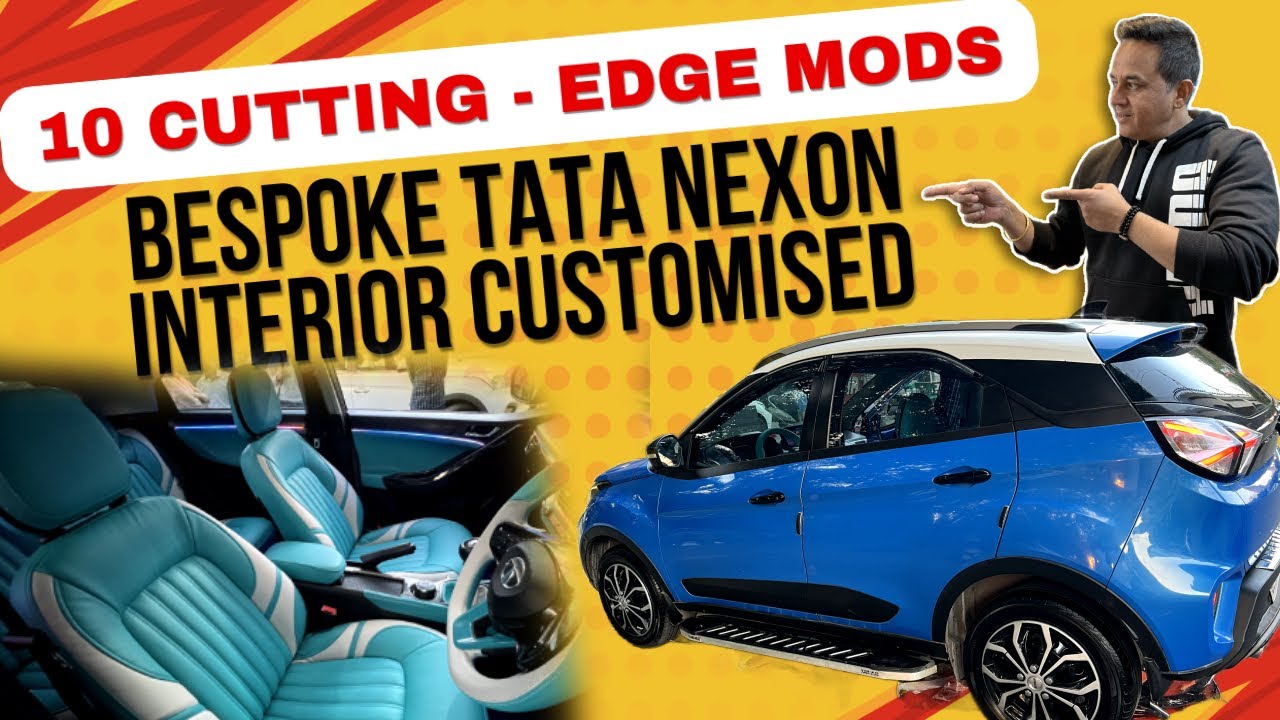 India’s Most Slim Android For Nexon 2025 | Tata Nexon Best Interior & Seatcover | From Chennai