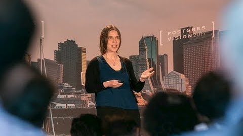 Hilary Mason Explores Data and Machine Learning at Postgres Vision 2017