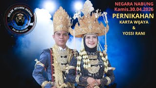 SPESIAL KEDUA MEMPELAI  # KARTA DAN YOSI # BELIUIK NEGARA NABUNG,CANDRA MUSIC 2026