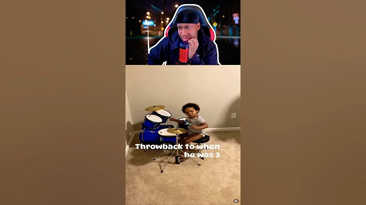 How This 3yr Old Drummer Let’s You Know He’s Good On Drums in 3 seconds!