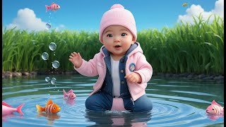 Fish Catch & Splash Game 🐟🎣🎶 | Playful Water Fun Song for Toddlers & Preschoolers screenshot 4