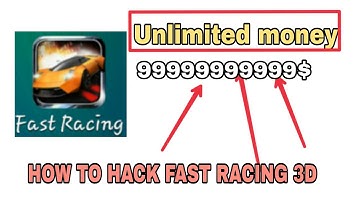 How to hack fast racing 3D