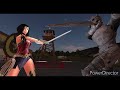ワンダーウーマン対アレス　４番勝負