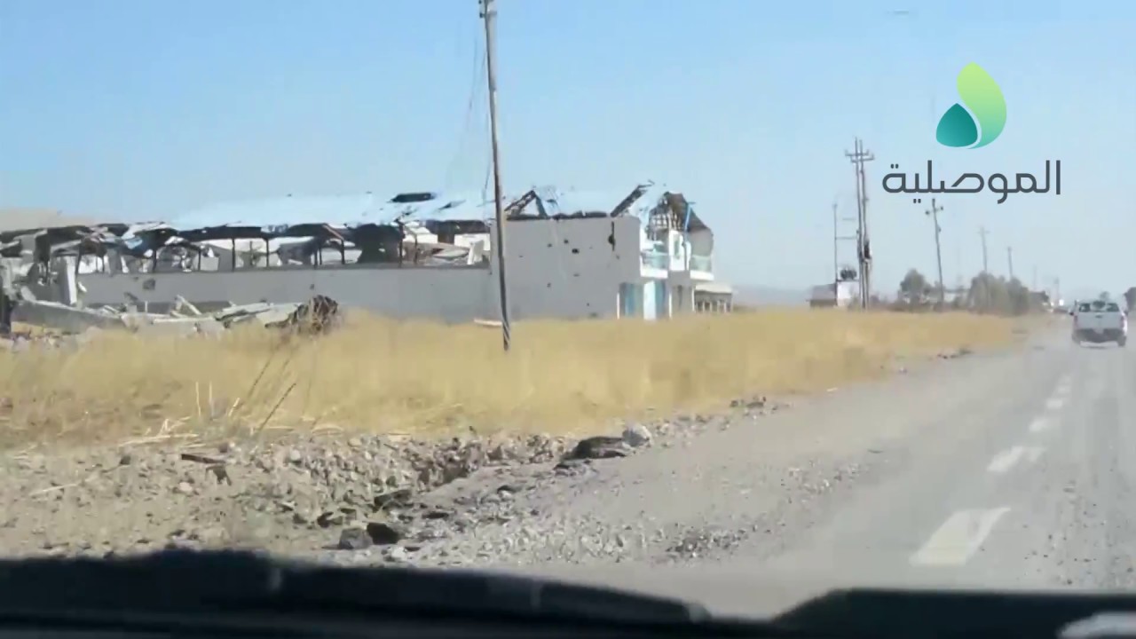 كاميرا الموصلية تدخل قرية الفاضلية في بعشيقة بعد تحريرها من داعش