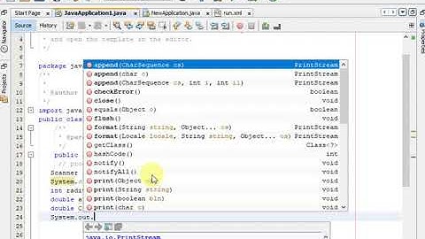 find the area and Circumference of a Circle in java