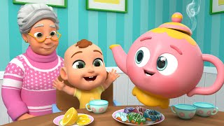 Little Teapot Song + MORE Lalafun Nursery Rhymes & Educational Songs