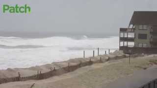 Strong Waves at Jersey Shore