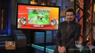 Screaming Goat Spanglish Lesson
Learn all about Georges lingo AND crazy animal viral videos in one shot! Watch Lopez Tonight! Weeknights 11/10c only on TBS! Screaming Goat Spanglish Lesson