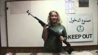 Instructions on how to us a SKS AK Sight Adjustment Tool