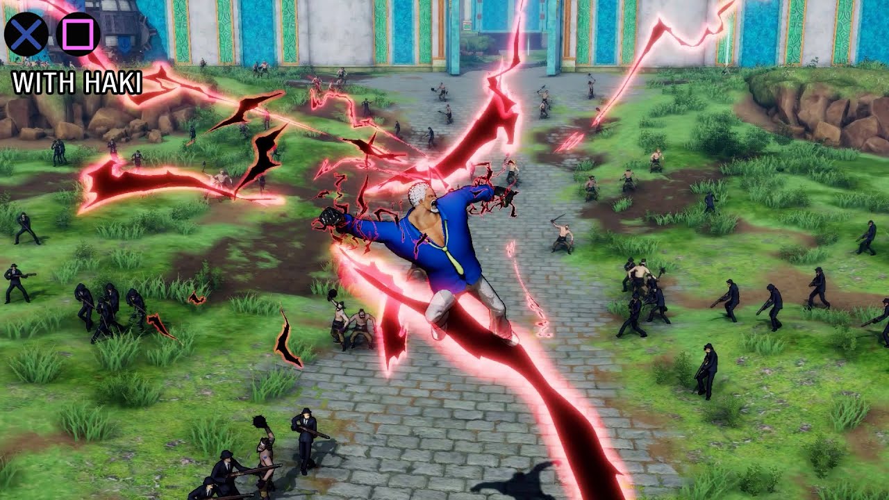 One Piece Pirate Warriors 4 - Old Monkey D. Garp (Vs Kuzan Costume MOD) Complete Moveset