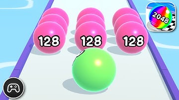 Ball Run 2048 - Gameplay Walkthrough Part 34 - Basic Solution Levels 369-374 (iOS, Android)