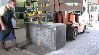 Gun Safe Torture Attack With 10,000 lb Forklift Side Jamb Pull Test By Sturdy Gun Safes