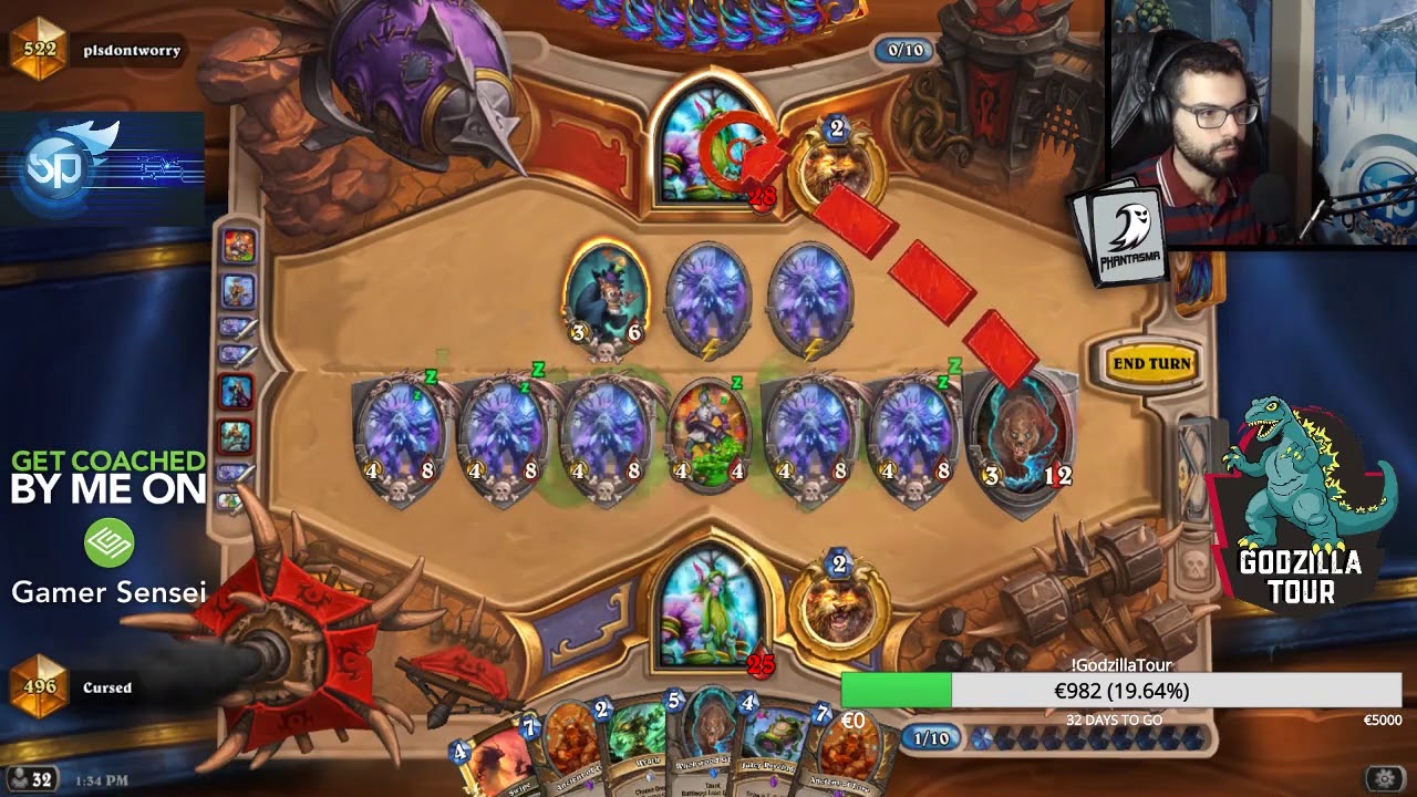 Hearthstone || Stream Highlights #5 || Cursed & Tholwmenos