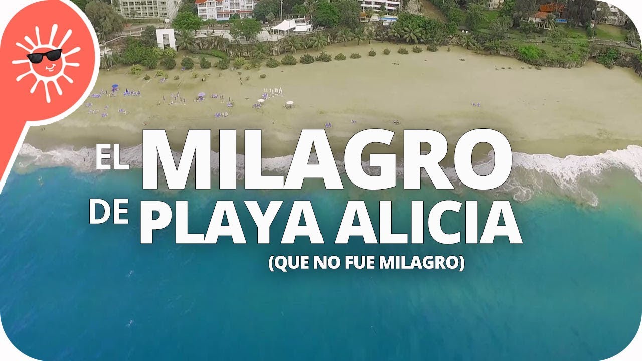 ⁣El Milagro de Playa Alicia en Sosúa (que no fue milagro)