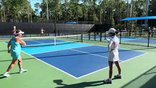 Pickleball - 9-21-24 -All levels - Womens Doubles - Florida Senior Games - 55 -59 yrs - Palm Coast