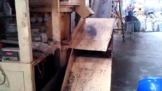 1t/h wood pellet machine line working video