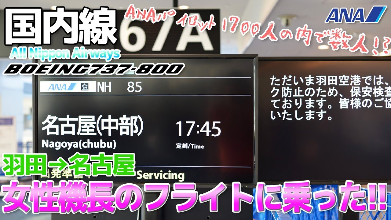 Ana 1700人のうちで僅か数人 女性機長のフライトに乗った話 羽田 名古屋 Youtube Ana 1700人のうちで僅か数人 女性機長のフライトに乗った話 羽田 名古屋 Youtube