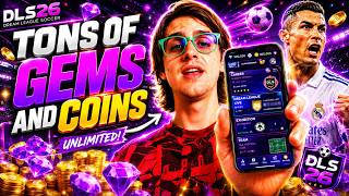 DLS 26 Hack/Mod Apk - How To Get Dream League Soccer 2026 Free Gems on (iOS, Android) screenshot 1