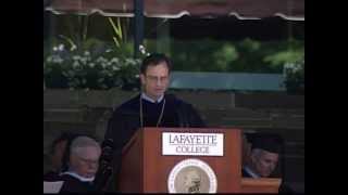 President Daniel H. Weiss Opens Commencement 2012