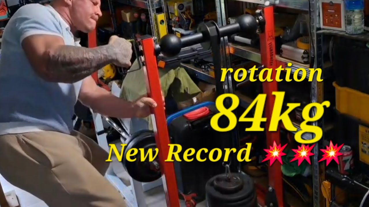 NEW PERSONAL RECORD 💥87KG 💥ROTATION Another Personal Record 💪 | Strength Is Coming at the Right Time