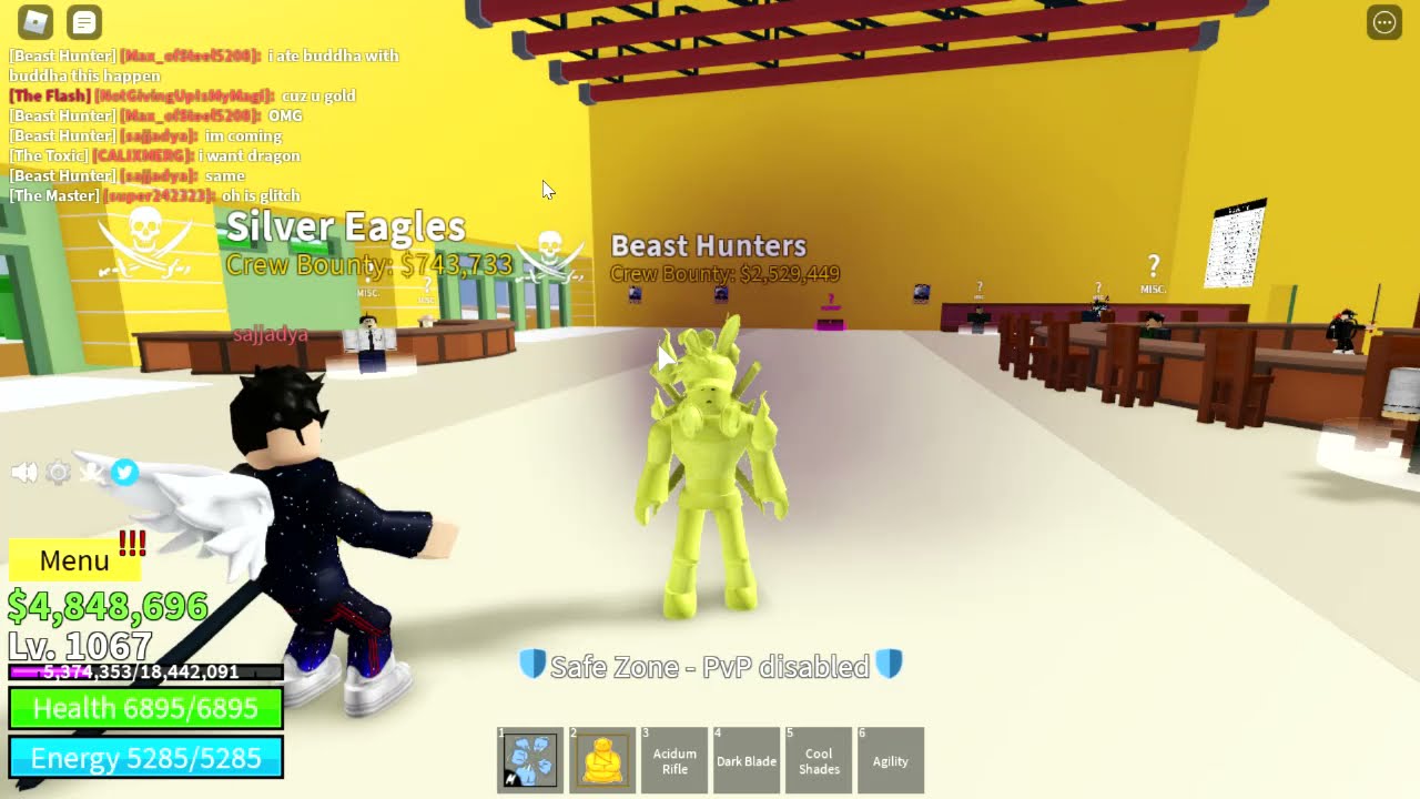 BLOX FRUITS WHEN YOU EAT BUDDHA WITH BUDDHA!! YouTube