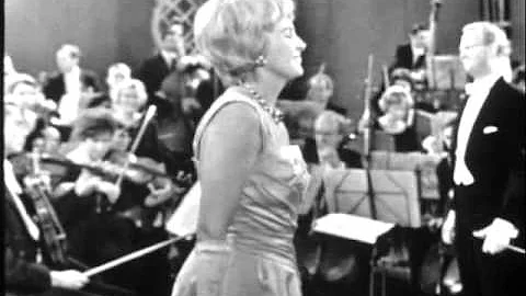 Erna Spoorenberg, Anton Kersjes, Kunstmaand Orkest.  KRO 14.10.1962