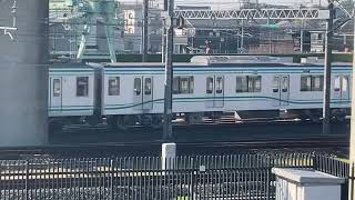【8両編成！】東京メトロ9000系 9109F 試運転 浦和美園車両基地発車(74M)