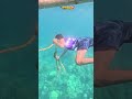 GUESS HOW DEEP! #adventure #nature #travel #swimming