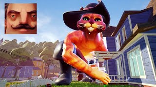 Hello Neighbor - My New Neighbor Big Puss in Boots: The Last Wish Act 3 Gameplay Walkthrough