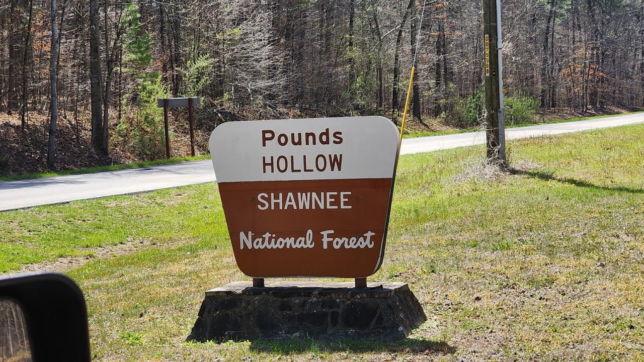 Экскурсия в кемпинг Pounds Hollow/Национальный лес Шоуни/Южный Иллинойс