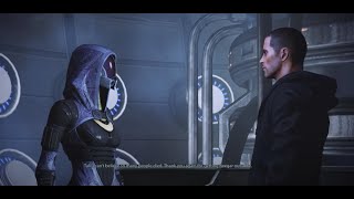 Mass Effect 2: LEGENDARY EDITION - First chat with Tali after Haestrom (all dialog options)