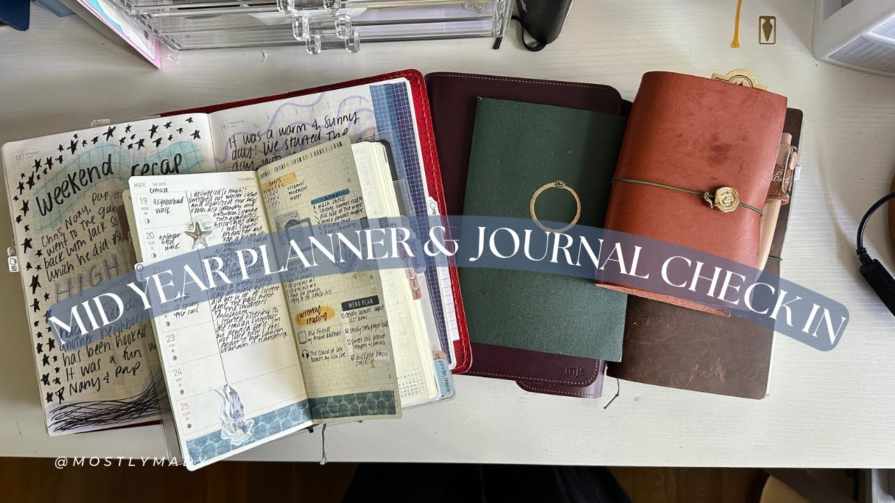 Mid Year Planner & Journal Check In | Everything I’ve Tried