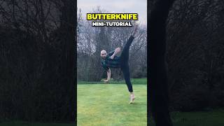 BUTTERKNIFE- tutorial #butterfly #knifeskills #tricking #shortvideo