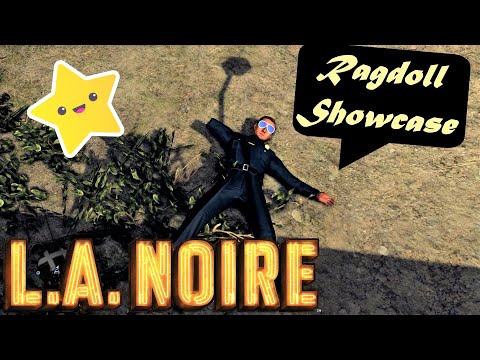 L.A. NOIRE - Ragdoll Physics Showcase