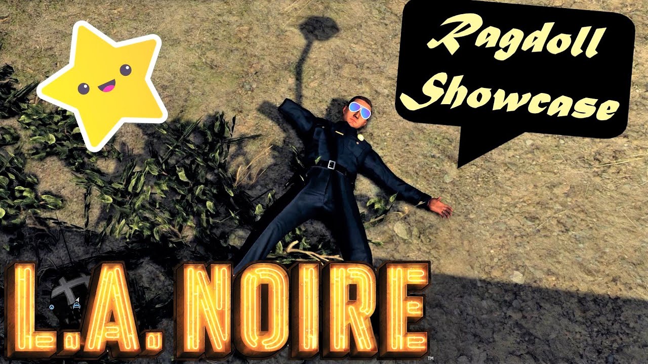 L.A. NOIRE - Ragdoll Physics Showcase