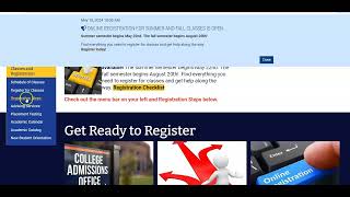 Website Orientation for New Students